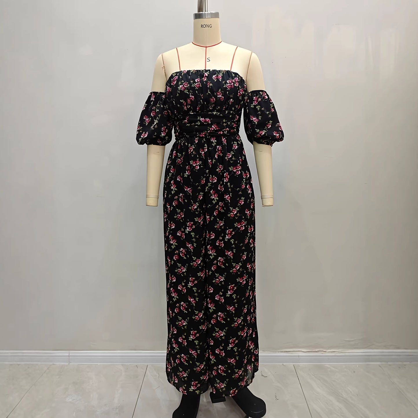 Women's Fashionable Casual Printed Jumpsuit