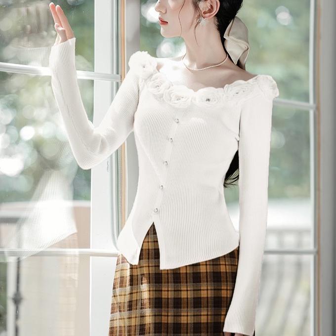 Spring Women's New Knitwear Casual Top