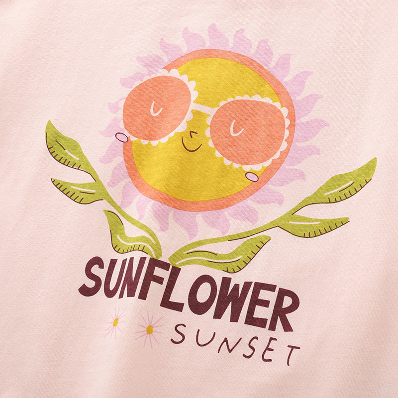 Summer New Style Girls' Pajama Set