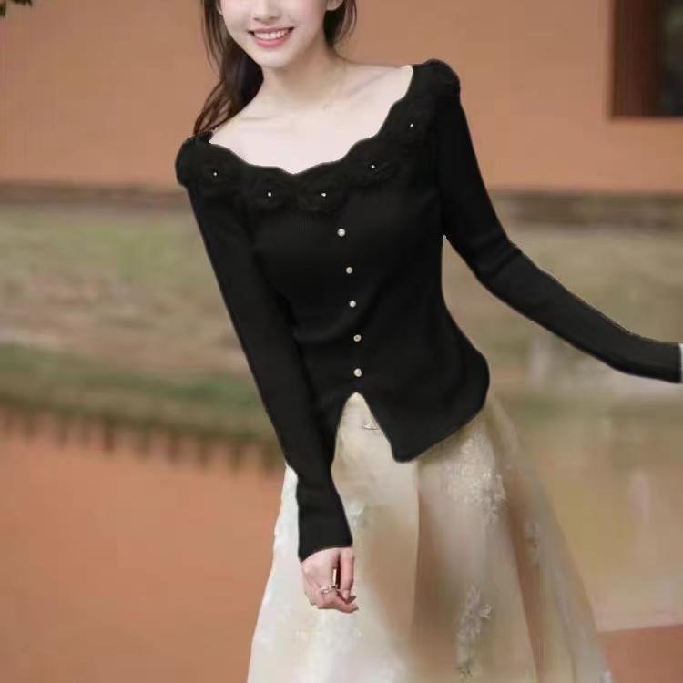 Spring Women's New Knitwear Casual Top