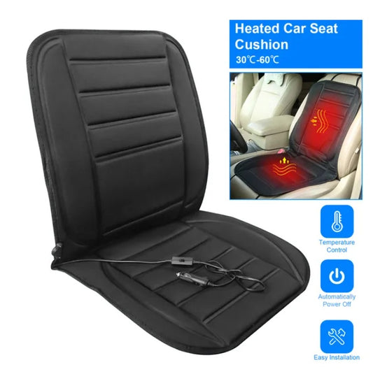 Heated Car Seat Cushion 12V Auto Seat Cover Warmer