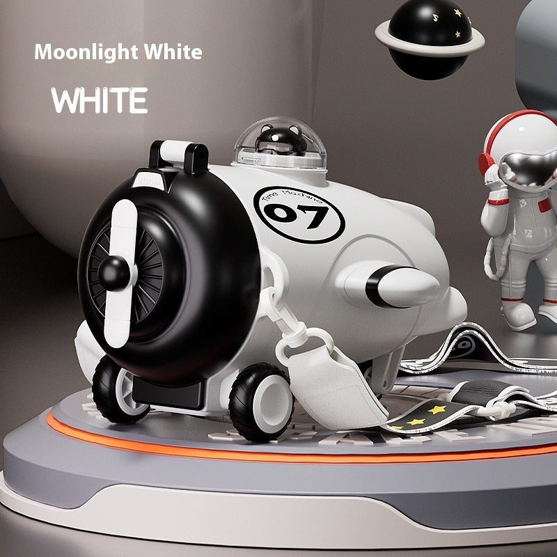 Cups Summer Good-looking Bus Car Straw With Pulley Kettle