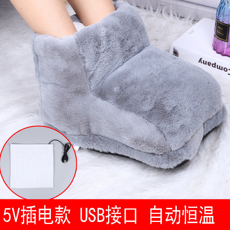 High-top Foot Warmer Usb Electric Heating Shoes