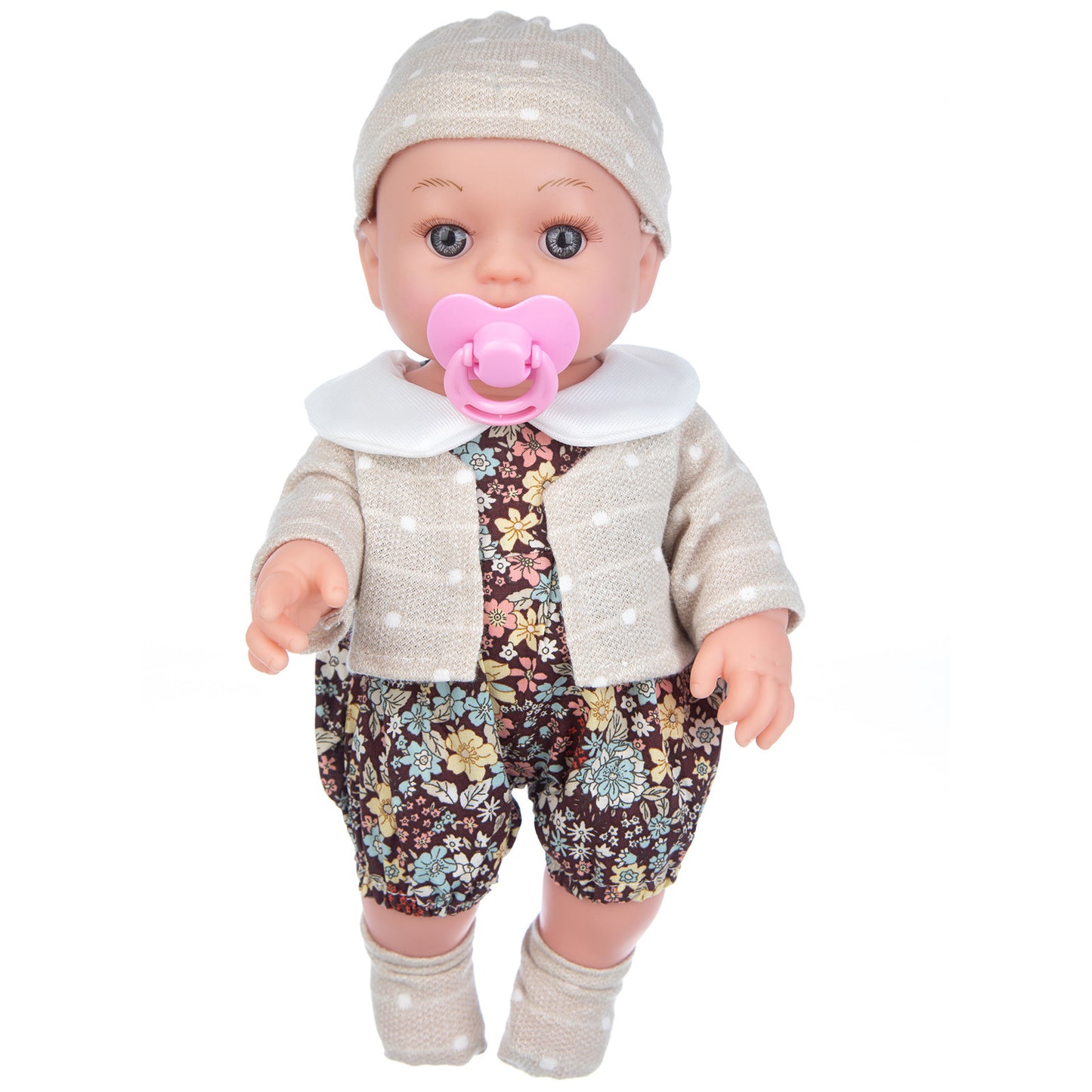 Fashion Baby Doll Full Vinyl Can Be Changed Doll Clothes Suit