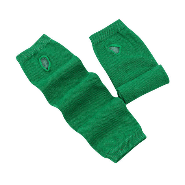 Women Fashion Lady Striped Elbow Gloves Warmer Knitted Long