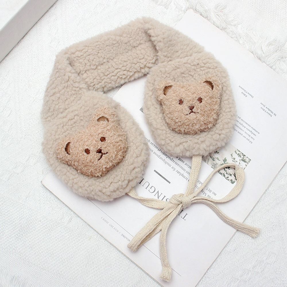 Cute Cartoon Bear Plush Ear Warmer Women's Foldable Earmuffs