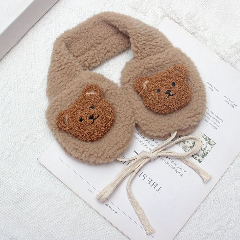 Cute Cartoon Bear Plush Ear Warmer Women's Foldable Earmuffs