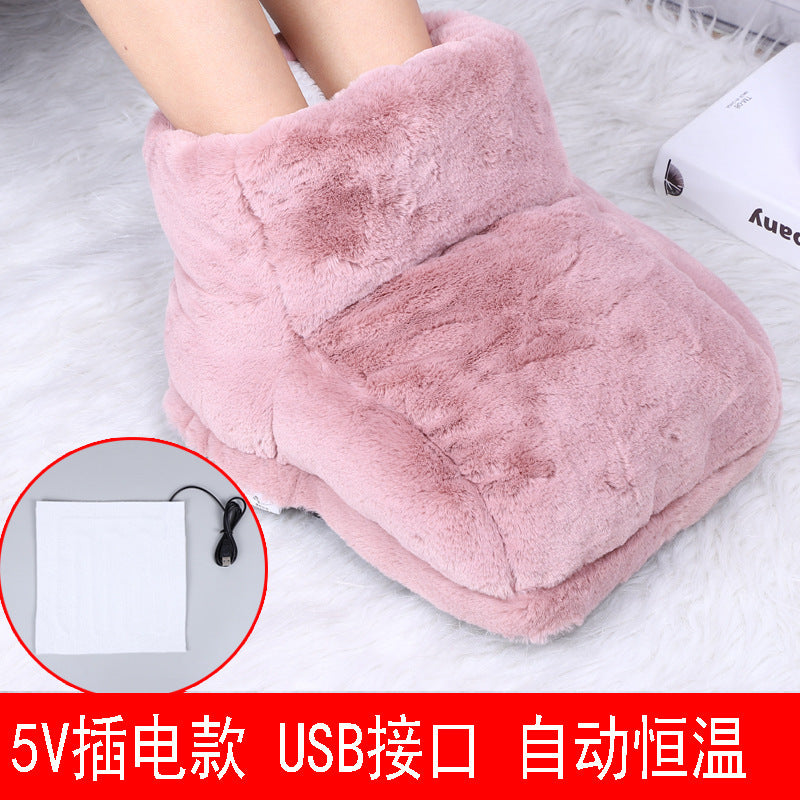High-top Foot Warmer Usb Electric Heating Shoes