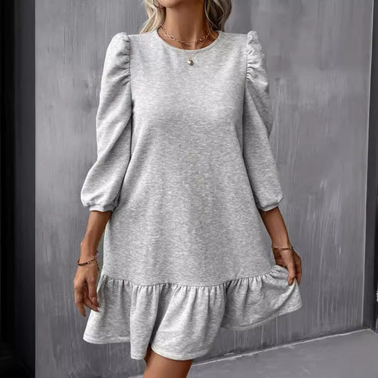 European And American Women's Long Sleeve T-shirt Long Knitwear