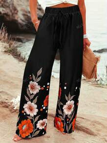 Comfortable High-quality Breathable Womens Straight-leg Trousers