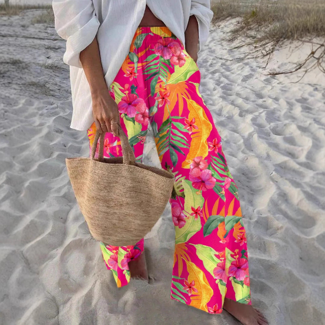 Comfortable High-quality Breathable Womens Straight-leg Trousers