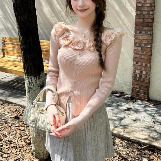 Spring Women's New Knitwear Casual Top