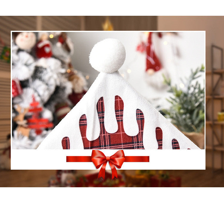 Christmas Decoration English Alphabet Chair Cover