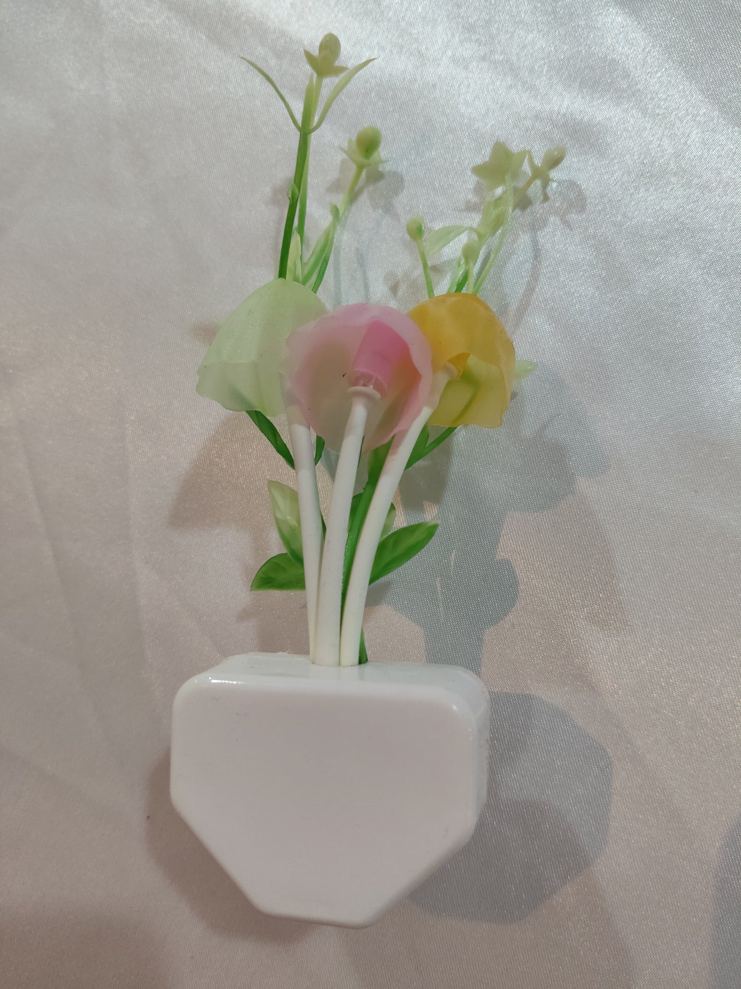 Color LED Mushroom Light, 3 Colors, With Sensor, Novelty, 220v